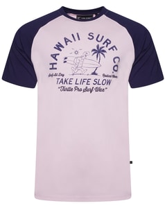 KAM Hawaii Surf Turtle Raglan T-Shirt